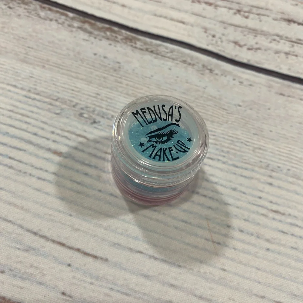 Medusa’s Makeup Mystique Blue Glitter Eyeshadow